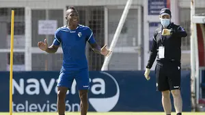 Los jugadores de Osasuna completan la segunda sesión individual en las instalaciones de Tajonar
