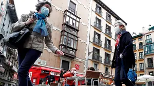 'Pamplona ya': comercio y hostelería de Pamplona se vuelcan en la reapertura tras meses amargos por el Covid-19