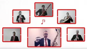 La Pamplonesa graba una versi&oacute;n in&eacute;dita del Riau-riau por una causa solidaria promovida por Cruz Roja Navarra