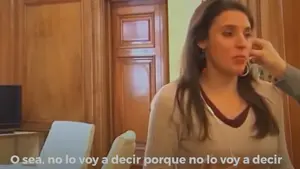 Irene Montero, un día después del 8-M: "La menor afluencia fue por el Covid, pero no lo voy a decir"