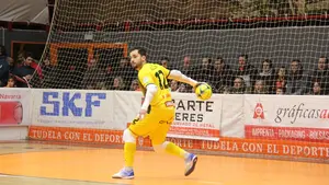 El Ribera Navarra se despide de uno de sus porteros: Sergi Cuxart no continuará la próxima temporada