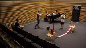 El acceso al Conservatorio Profesional en pandemia: alumnos de la Escuela Joaquin Maya vuelven a las aulas