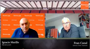 Fran Canal, director general de Osasuna: "¿Si aparece un positivo? No se habla, pero existe preocupación"