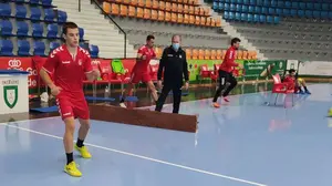 Osasuna Xota se entrena por primera vez, a solo dos semanas de jugar el play off por el título de liga