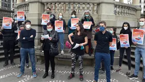 Sindicatos nacionalistas a manifestarán el próximo 19 de junio en Pamplona a favor de los servicios públicos