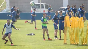 Osasuna vuelve a los entrenamientos con el primer punto tras la vuelta y con una nueva lesión