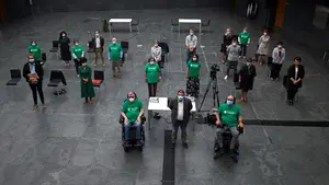 Afectados por ELA en Navarra piden una atención "continuada y de calidad" para mejorar su nivel de vida