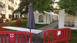 Con cita previa y cambio de mascarilla: asi son las visitas a la Casa de Misericordia en Pamplona