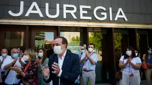 Un Congreso atípico y extendido por toda Navarra corona a Javier Esparza: así se ha elegido a la nueva directiva de UPN