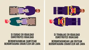 El Gobierno de Navarra lanza una campaña para promover la corresponsabilidad en los cuidados y las tareas domésticas