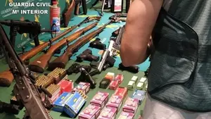 "Una grave amenaza para la paz": destruyen en Navarra más de 1.600 armas durante el año pasado