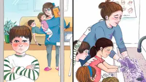 Cuatro navarras diseñan un proyecto "psicoeducativo y solidario" para explicar a los niños el coronavirus en las aulas