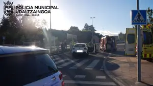 Atropello en Pamplona: dos ancianos resultan heridos graves tras ser arrollados por un coche en Pamplona