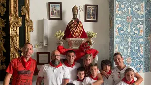 De Pamplona a Sanlúcar de Barrameda: homenaje a San Fermín en la capilla de San Jorge de la localidad gaditana