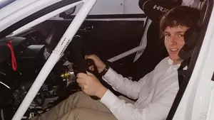 El navarro de 15 años Erik Zabala arranca este fin de semana su carrera automovilistica en Los Arcos