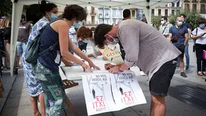 Los trabajadores de Gamesa en Aoiz convocan cinco días de huelga contra el cierre de la planta