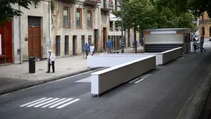 Comienzan a instalarse las nuevas terrazas de verano en el Paseo de Saraste