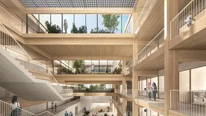 Los estudios navarros Bryaxis y VArquitectos ganan el concurso para el edificio de Ciencias de la Salud de la UPNA