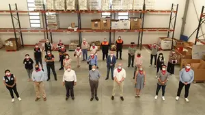 El Banco de Alimentos entrega también en Tudela su Pañuelico Solidario a diez entidades colaboradoras de su labor