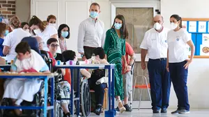 Los Reyes alaban la labor de Navarra para proteger a las personas con discapacidad durante la pandemia