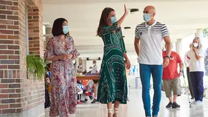 La reina Letizia vuelve a Navarra, donde inaugurar&aacute; el lunes el curso escolar con una visita a dos colegios