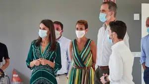 Chivite 'pasa' de los Reyes para entregar el Príncipe de Viana: "Queremos que se centre en el premiado"