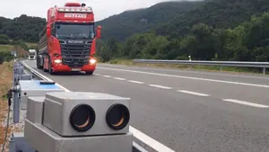 Los cuatro nuevos radares que controlan la velocidad entre Pamplona y San Sebastián desde ya