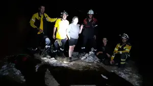 Rescatan a dos mujeres que se hab&iacute;an perdido al norte del Monasterio de Iranzu en Ab&aacute;rzuza