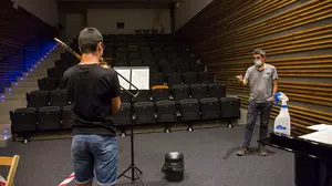 La pandemia no impide que una escuela de música pamplonesa comience de manera presencial mediante un 'nuevo' plan