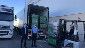 Mercadona refuerza sus donaciones en Navarra y entrega más de 20.000 kilos de productos al Banco de Alimentos