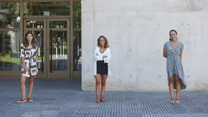 Tres estudiantes de la UPNA, seleccionadas entre más de 600 personas para participar en un programa educativo