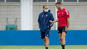 Jagoba Arrasate, precavido ante los madrileños: "Con lo del otro día no nos da para ganar en Getafe"