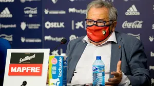 Sabalza 'estalla' ante los numerosos errores arbitrales que perjudican a Osasuna: "Nos merecemos más respeto"