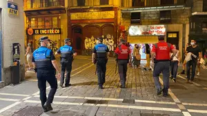 Otra noche de redadas anti-Covid en Pamplona: más de 60.000 euros en multas por falta de mascarillas y botellones