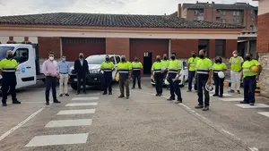 Tudela renueva su flota: contará con tres nuevos vehículos que ayudarán a la brigada municipal