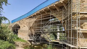 Navarra inicia las obras de rehabilitación del puente de acceso a Cintruénigo sobre el río Alhama