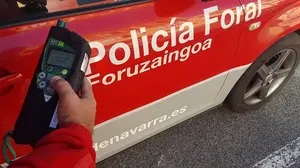 Positivos en alcohol y drogas: denunciados 33 conductores en carreteras navarras