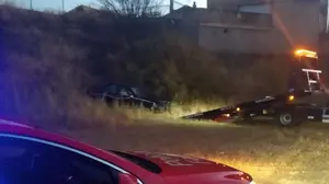 Hospitalizado un conductor tras caerse borracho por un terraplén en Murchante: intentó fugarse