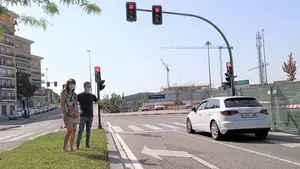 Reclaman al Ayuntamiento que resuelvan "la peligrosidad" de un polémico cruce de Pamplona