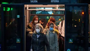 Las nuevas restricciones en el transporte público de Pamplona: recorremos la ciudad montados en sus villavesas