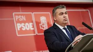 Los socialistas denuncian que UPN no busca "el bien común" por votar en contra de los fondos europeos