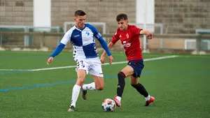 Segundo tropiezo en casa: Osasuna Promesas no pasa del empate ante el CD Ebro aragonés en Tajonar