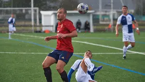 Nueva jornada de fútbol en Tajonar con el Osasuna Promesas - Ebro: las mejores imágenes del partido