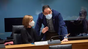 Rechazan las pintadas contra los socialistas en Viana: "Sobran en la Navarra del siglo XXI"