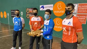 Joseba Ezkurdia, frente a Altuna: "Era el pelotari al que menos me gustaría enfrentarme y me ha tocado"