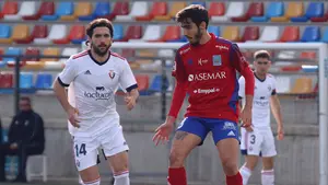 Osasuna Promesas encaja un gol al minuto de juego y pierde el encuentro aplazado ante el Tarazona