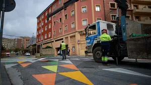 La intervención en el entorno de dos calles de la Milagrosa concluirá a finales de enero