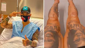 Chimy Ávila 'felicita' a sus lesiones de rodilla: "La valentía más grande es mantenerse de pie"