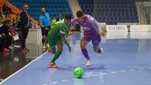 Partidazo entre Osasuna Xota y Palma Futsal en el pabellón Anaitasuna: las mejores imágenes