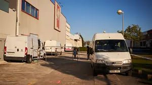 Concentración por el camionero que apareció muerto en Landaben: "La precariedad mata"